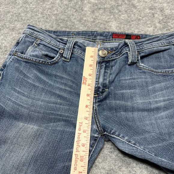 Vintage Vigoss Women's Bootcut Jeans Size‎ 9/10 Blue Medium Wash Denim - Picture 3 of 10
